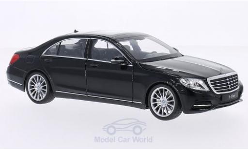 Miniature Mercedes Classe S 1/24 Welly (W222) noire 2013 Mercedes Classe S 1/24 Welly (W222) noire 2013 miniature