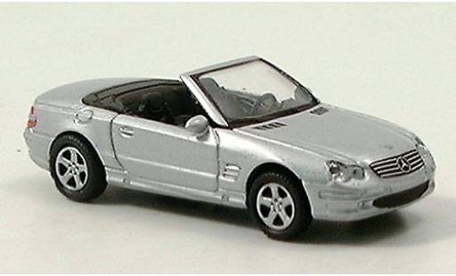 Miniature Mercedes Classe SL 1/87 Welly SL 500 Cabrio grise 1:87 Mercedes Classe SL 1/87 Welly SL 500 Cabrio grise 1:87 miniature