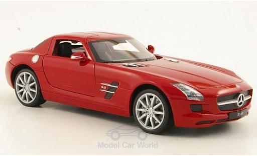 Miniature Mercedes SLS 1/24 Welly AMG (C197) rouge Mercedes SLS 1/24 Welly AMG (C197) rouge miniature