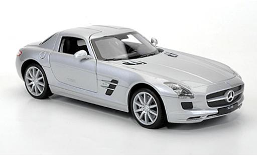 Miniature Mercedes SLS 1/24 Welly AMG (C197) grise 1:24 Mercedes SLS 1/24 Welly AMG (C197) grise 1:24 miniature