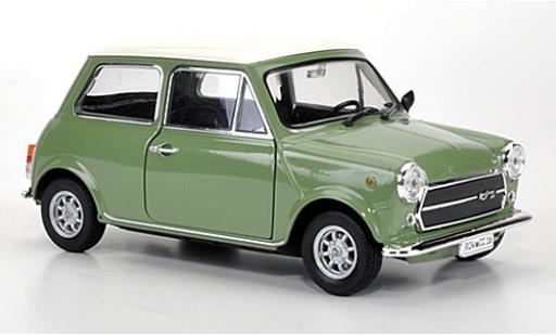 Miniature Mini Cooper 1/24 Welly 1300 verte/blanche LHD 1974 1:24 Mini Cooper 1/24 Welly 1300 verte/blanche LHD 1974 1:24 miniature