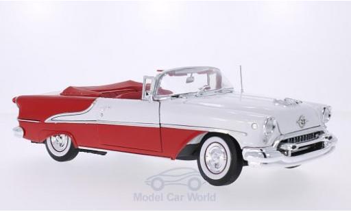 Miniature Oldsmobile Super 88 1/18 Welly rouge/blanche 1955 Oldsmobile Super 88 1/18 Welly rouge/blanche 1955 miniature