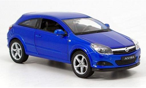 Miniature Opel Astra 1/24 Welly GTC bleue 1:24 Opel Astra 1/24 Welly GTC bleue 1:24 miniature
