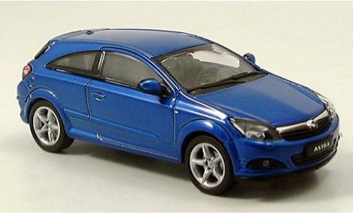 Miniature Opel Astra 1/43 Welly GTC bleue 1:43 Opel Astra 1/43 Welly GTC bleue 1:43 miniature