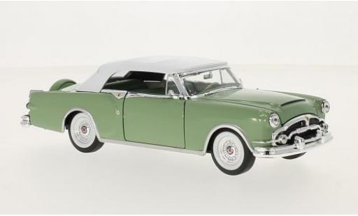 Miniature Packard Caribbean 1/24 Welly verte 1953 ouverts/es Verdeck sans Vitrine Packard Caribbean 1/24 Welly verte 1953 ouverts/es Verdeck sans Vitrine miniature