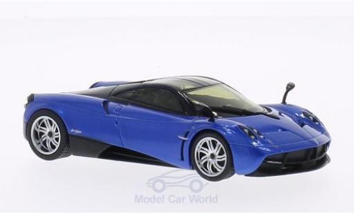 Miniature Pagani Huayra 1/43 Welly metallise bleue/noire Pagani Huayra 1/43 Welly metallise bleue/noire miniature