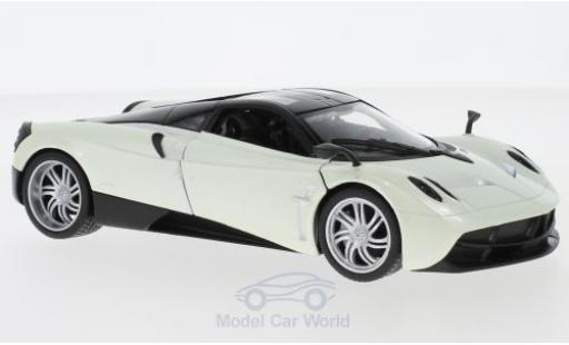 Miniature Pagani Huayra 1/43 Welly metallise blanche Pagani Huayra 1/43 Welly metallise blanche miniature