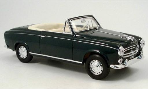 Peugeot 403 1/18 Welly Cabrio dk. verte 1957 1:18 miniature