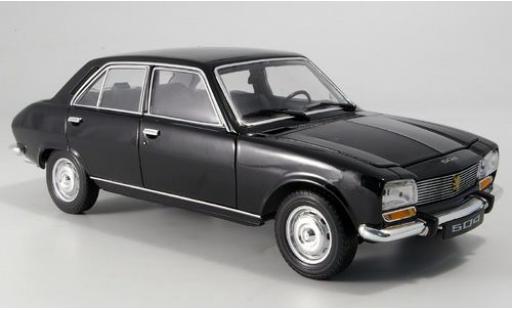 Peugeot 504 1/18 Welly noire 1975 1:18 miniature
