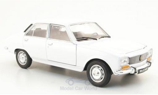 Miniature Peugeot 504 1/24 Welly blanche 1975 ohne Vitrine Peugeot 504 1/24 Welly blanche 1975 ohne Vitrine miniature