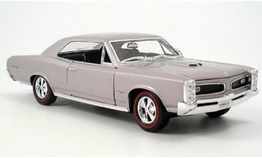 Miniature Pontiac GTO 1/18 Welly grise 1966 1:18 Pontiac GTO 1/18 Welly grise 1966 1:18 miniature