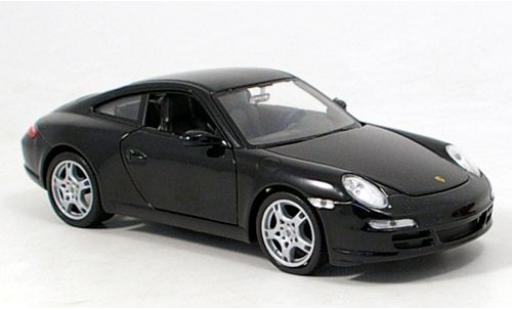 Miniature Porsche 997 S 1/24 Welly 911  Carrera noire 1:24 Porsche 997 S 1/24 Welly 911  Carrera noire 1:24 miniature