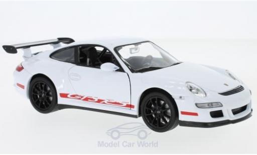 Miniature Porsche 997 GT3 RS 1/24 Welly 911 () GT3 RS () blanche Porsche 997 GT3 RS 1/24 Welly 911 () GT3 RS () blanche miniature