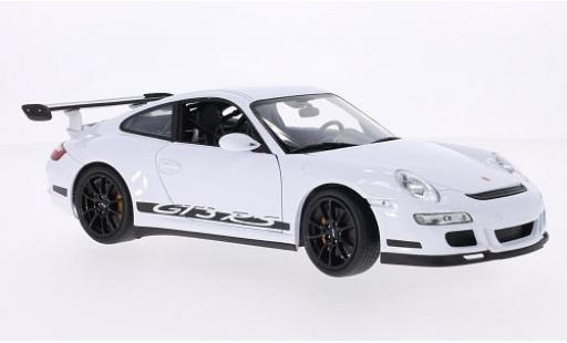 Miniature Porsche 997 GT3 RS 1/18 Welly 911 () GT3 RS blanche/Dekor Porsche 997 GT3 RS 1/18 Welly 911 () GT3 RS blanche/Dekor miniature