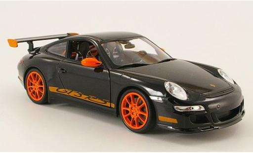 Miniature Porsche 997 GT3 RS 1/18 Welly 911  noire 1:18 Porsche 997 GT3 RS 1/18 Welly 911  noire 1:18 miniature