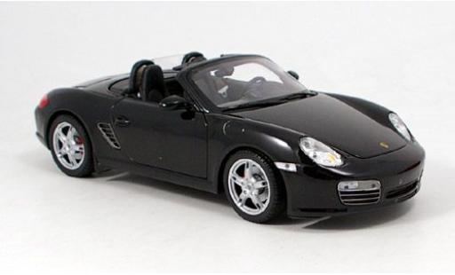 Porsche Boxster 1/18 Welly S noire offen 1:18 miniature