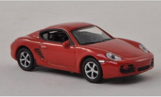 Miniature Porsche Cayman S 1/87 Welly rouge 1:87 Porsche Cayman S 1/87 Welly rouge 1:87 miniature