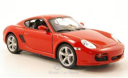 Miniature Porsche Cayman S 1/24 Welly S rouge Porsche Cayman S 1/24 Welly S rouge miniature