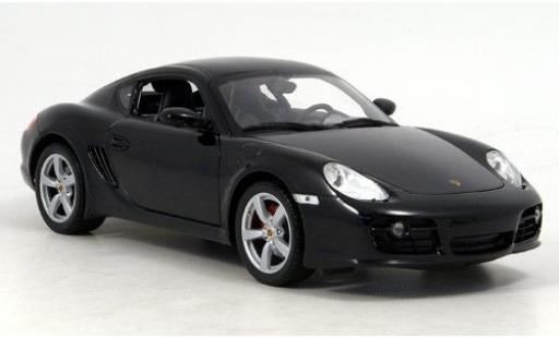 Porsche Cayman 1/18 Welly noire 1:18 miniature