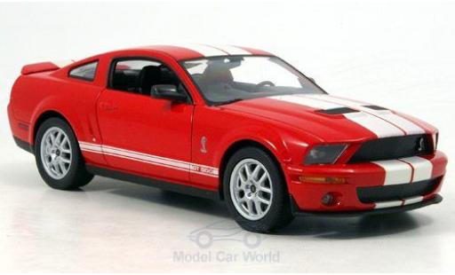 Miniature Shelby Cobra 1/24 Welly GT 500 rouge/blanche ohne Vitrine Shelby Cobra 1/24 Welly GT 500 rouge/blanche ohne Vitrine miniature