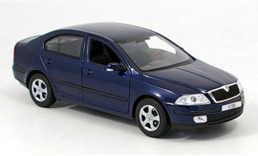 Miniature Skoda Octavia 1/24 Welly dkl.-bleue 1:24 Skoda Octavia 1/24 Welly dkl.-bleue 1:24 miniature