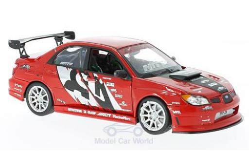 Miniature Subaru Impreza 1/24 Welly APR Performance rouge/Dekor Subaru Impreza 1/24 Welly APR Performance rouge/Dekor miniature