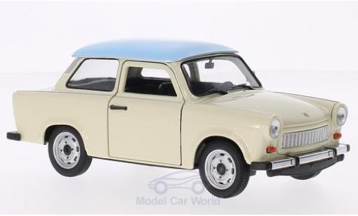 Miniature Trabant 601 1/24 Welly beige/bleue Trabant 601 1/24 Welly beige/bleue miniature