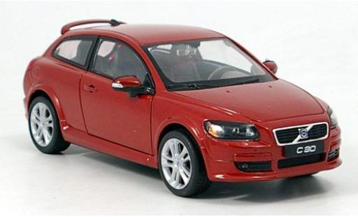 Miniature Volvo C30 1/24 Welly met.-dkl.-rouge 1:24 Volvo C30 1/24 Welly met.-dkl.-rouge 1:24 miniature