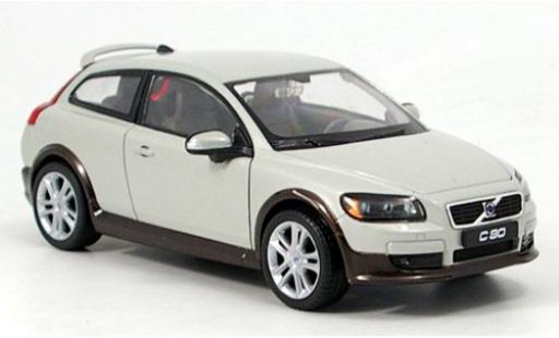 Miniature Volvo C30 1/24 Welly met.--beige 1:24 Volvo C30 1/24 Welly met.--beige 1:24 miniature