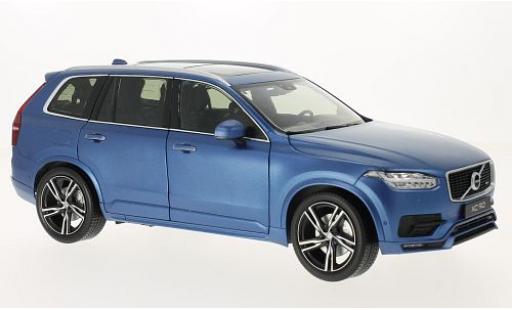 Volvo XC 1/18 Welly 90 bleue 2015 1:18 miniature