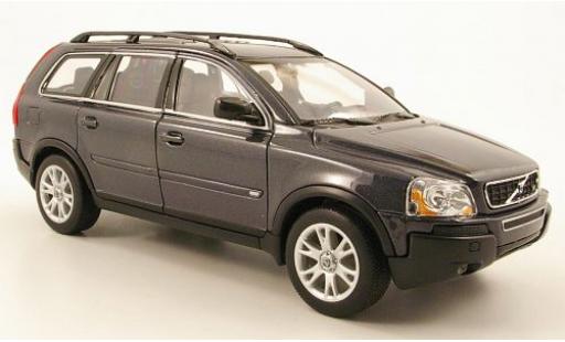 Volvo XC 1/24 Welly 90 metallise grise sans Vitrine miniature