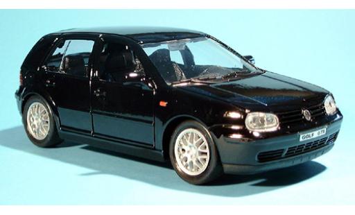 Miniature Volkswagen Golf 1/24 Welly IV noire 1:24 Volkswagen Golf 1/24 Welly IV noire 1:24 miniature