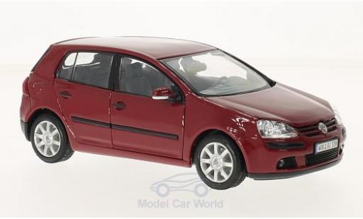 Miniature Volkswagen Golf V 1/24 Welly V rouge 2004 Volkswagen Golf V 1/24 Welly V rouge 2004 miniature