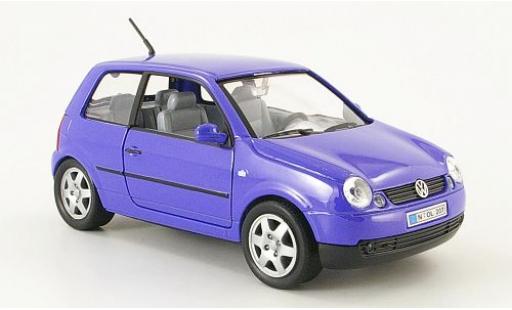 Miniature Volkswagen Lupo 1/24 Welly bleue 1:24 Volkswagen Lupo 1/24 Welly bleue 1:24 miniature
