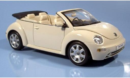 Volkswagen New Beetle 1/18 Welly Cabriolet beige 2003 1:18 miniature