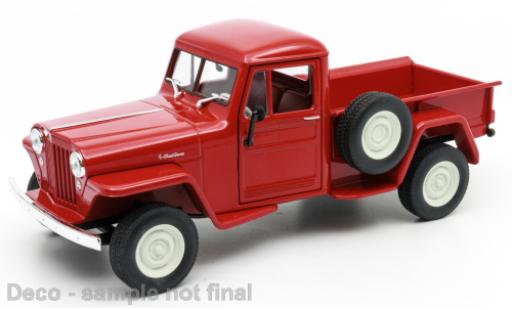 Miniature Jeep Willys 1/24 Welly rouge 1947 Jeep Willys 1/24 Welly rouge 1947 miniature