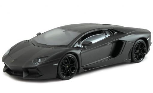 Miniature Lamborghini Aventador 1/24 Welly LP 700-4 matt-noire Lamborghini Aventador 1/24 Welly LP 700-4 matt-noire miniature