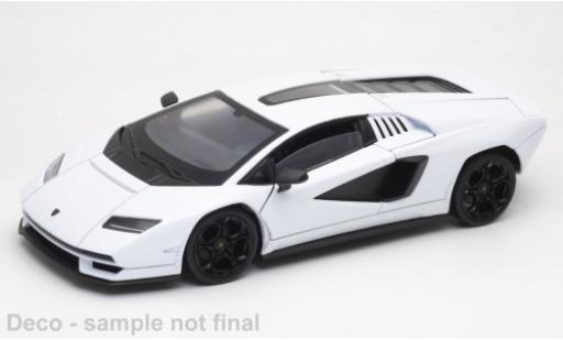 Miniature Lamborghini Countach 1/24 Welly LPI 800-4 blanche Lamborghini Countach 1/24 Welly LPI 800-4 blanche miniature