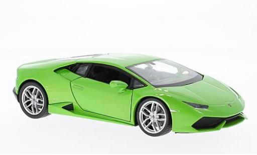 Miniature Lamborghini Huracan 1/24 Welly LP610-4 metallise la chaux Lamborghini Huracan 1/24 Welly LP610-4 metallise la chaux miniature