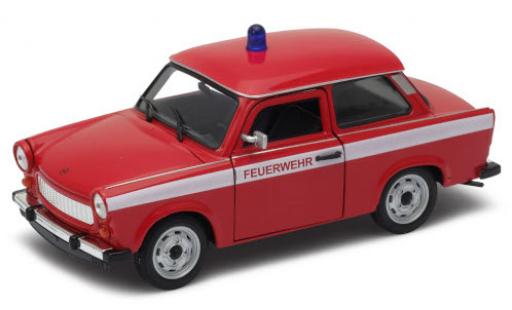 Miniature Trabant 601 1/24 Welly rouge/blanche Trabant 601 1/24 Welly rouge/blanche miniature