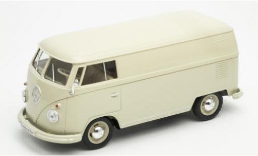 Miniature Volkswagen T1 1/24 Welly bus fourgon beige 1963 Volkswagen T1 1/24 Welly bus fourgon beige 1963 miniature