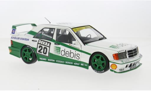 Miniature Mercedes 190 1/18 Werk83 E 2.5-16 Evo 2 blanche/verte DTM Rennen Norisring DTM 1991 1990 Team Debis Zakspeed #20 1:18 Mercedes 190 1/18 Werk83 E 2.5-16 Evo 2 blanche/verte DTM Rennen Norisring DTM 1991 1990 Team Debis Zakspeed #20 1:18 miniature