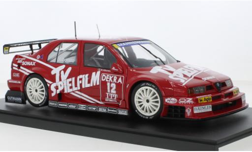 Miniature Alfa Romeo 155 1/18 Werk83 V6 TI No.12 Schübel ingénieur TV Spielfilm DTM 1995 Alfa Romeo 155 1/18 Werk83 V6 TI No.12 Schübel ingénieur TV Spielfilm DTM 1995 miniature