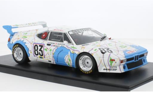Miniature Bmw M1 1/18 Werk83 Procar No.83 24h Le Mans 1980 Bmw M1 1/18 Werk83 Procar No.83 24h Le Mans 1980 miniature