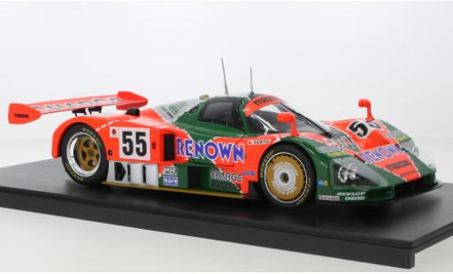 Miniature Mazda 787B 1/18 Werk83 RHD No.55 speed Co. Ltd. 24h Le Mans 1991 Mazda 787B 1/18 Werk83 RHD No.55 speed Co. Ltd. 24h Le Mans 1991 miniature