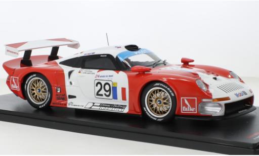 Miniature Porsche 996 GT1 1/18 Werk83 911 No.29 JP Racing 24h Le Mans 1997 Porsche 996 GT1 1/18 Werk83 911 No.29 JP Racing 24h Le Mans 1997 miniature
