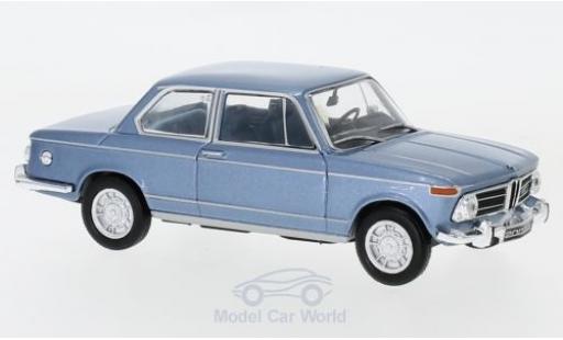Miniature Bmw 2002 1/43 WhiteBox ti metallise bleue 1968 Bmw 2002 1/43 WhiteBox ti metallise bleue 1968 miniature