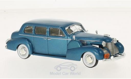 Miniature Cadillac Series 75 1/43 WhiteBox Fleetwood V8 Sedan metallise türkis 1939 Cadillac Series 75 1/43 WhiteBox Fleetwood V8 Sedan metallise türkis 1939 miniature