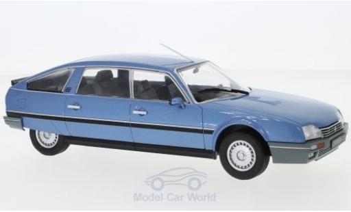 Miniature Citroen CX 1/24 WhiteBox 2500 Prestige Phase 2 metallise bleue 1986 Citroen CX 1/24 WhiteBox 2500 Prestige Phase 2 metallise bleue 1986 miniature