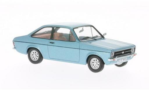 Miniature Ford Escort 1/43 WhiteBox II metallise bleue 1975 Ford Escort 1/43 WhiteBox II metallise bleue 1975 miniature